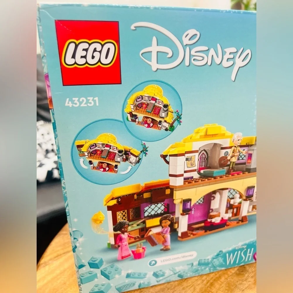 LEGO Disney Wish: Asha’s Cottage Building Toy, Collectible #43231
